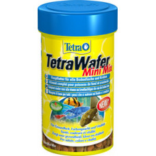 Tetra Wafer Mini Mix (чипсы ) 100 мл. корм для всех донных рыб и ракообразных